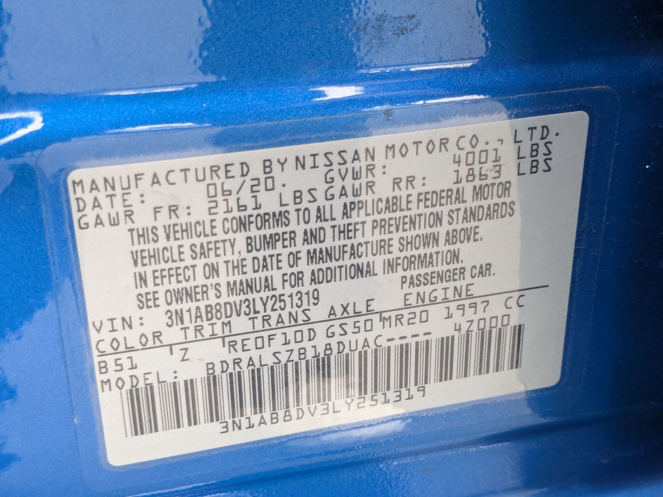 Used 2020 Nissan Sentra SR w/ Premium Package image 37