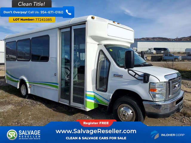Used 2016 Ford E-450 and Econoline 450 Super Duty w/ Shuttle Bus Prep Package RWD image 5