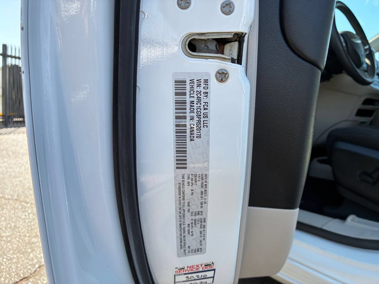 Used 2023 Chrysler Voyager LX FWD image 29