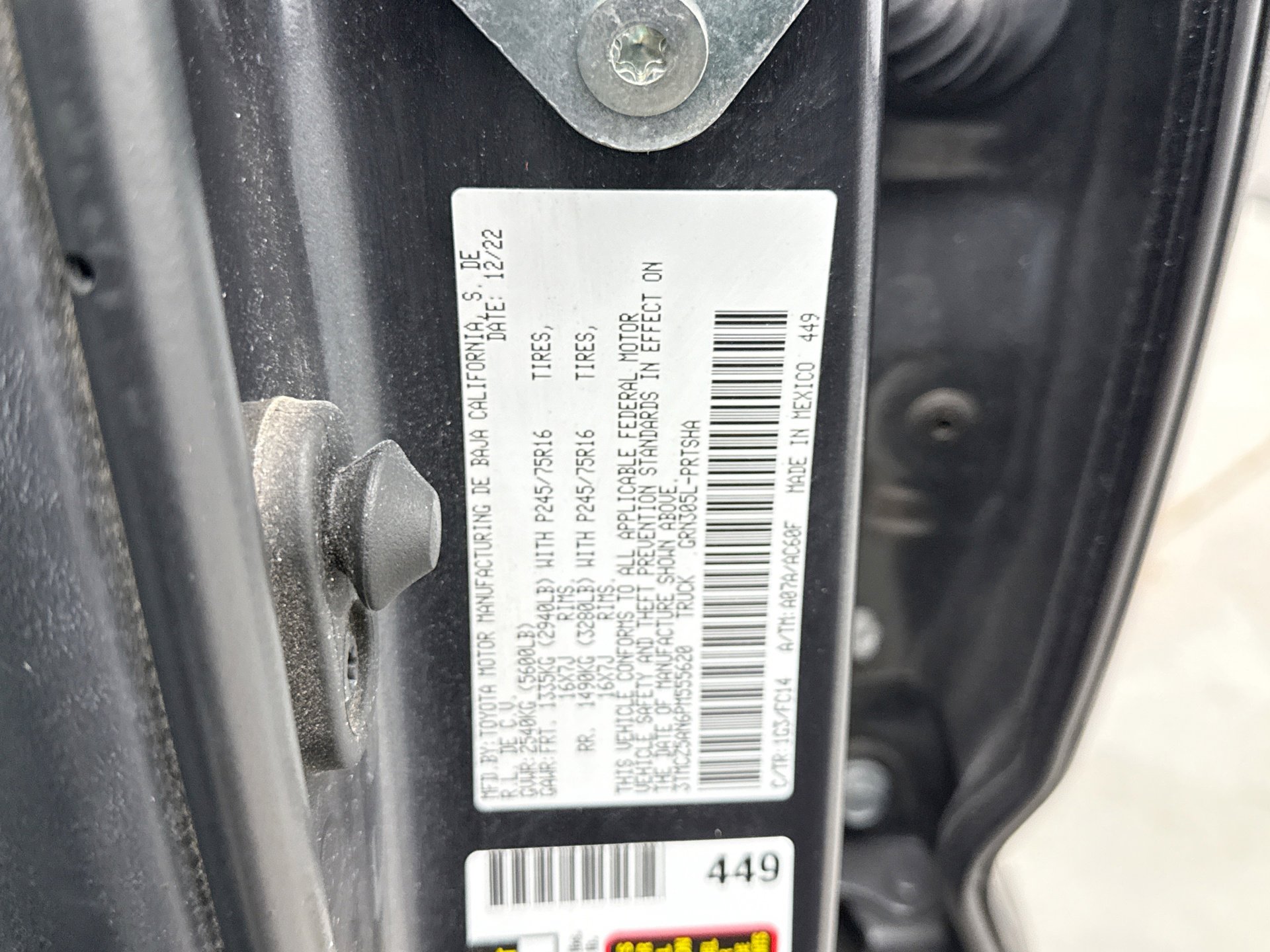 Used 2023 Toyota Tacoma SR5 image 22