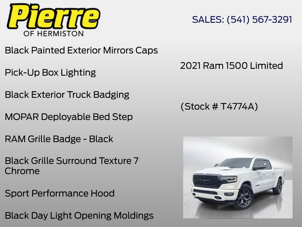Used 2021 RAM 1500 Limited w/ Night Edition AWD/4WD image 36