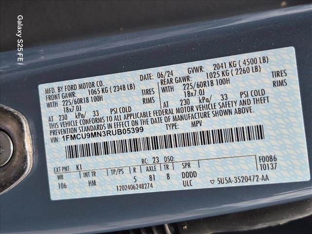 Used 2024 Ford Escape ST-Line w/ Tech Pack #1 AWD/4WD image 17