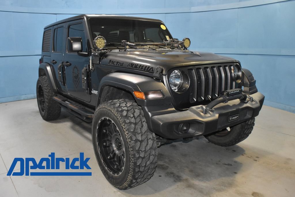 Used 2018 Jeep Wrangler Unlimited Sport S AWD/4WD image 1