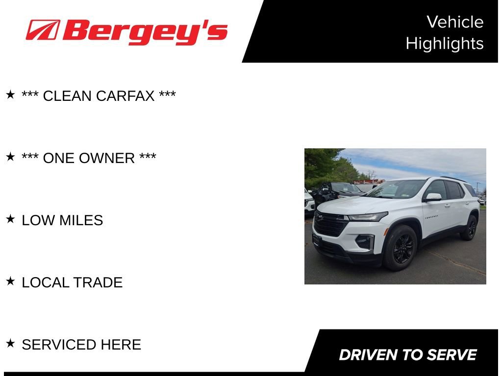 Certified 2023 Chevrolet Traverse LT w/ Midnight/Sport Edition image 4