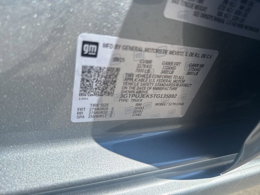 Used 2026 GMC Sierra 1500 Elevation image 39
