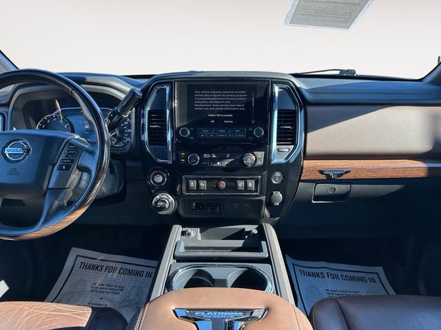 Used 2021 Nissan Titan Platinum Reserve w/ Off Road Protection Package image 11