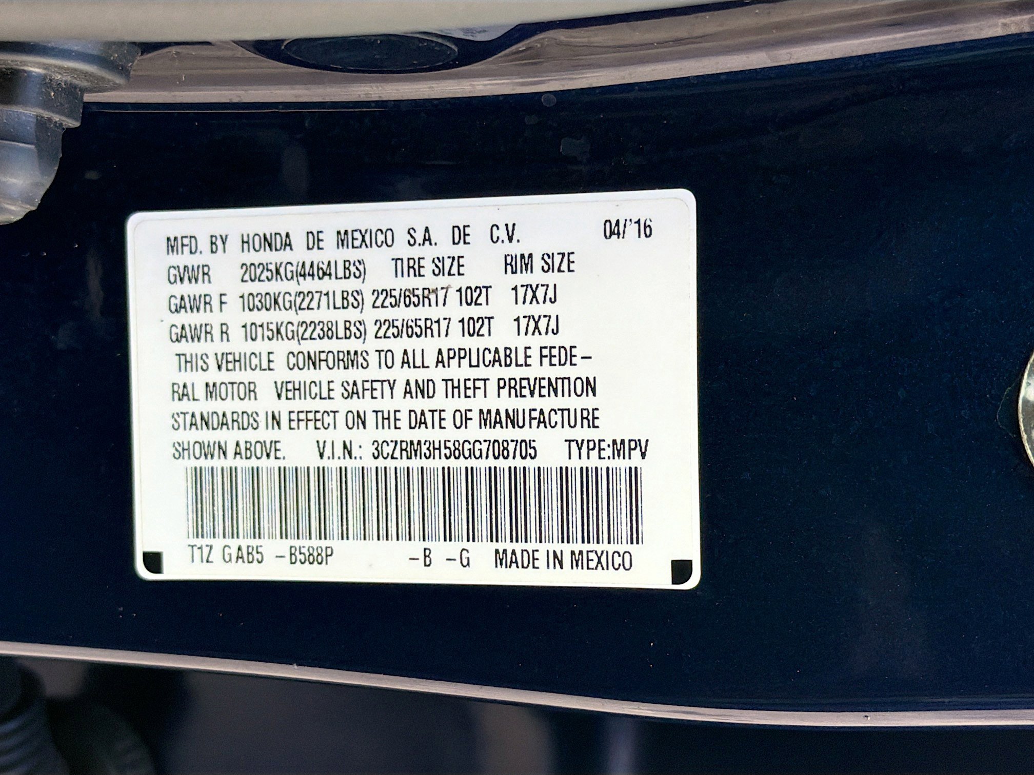 Used 2016 Honda CR-V EX image 40