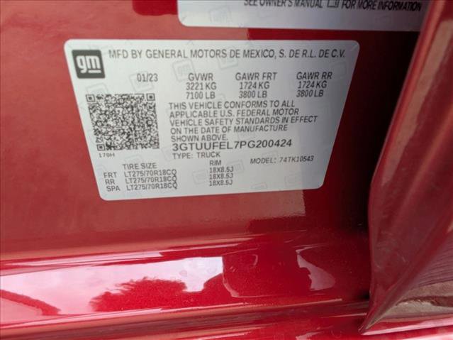 Used 2023 GMC Sierra 1500 AT4X AWD/4WD image 21