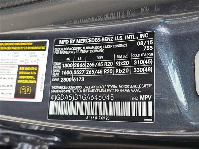 Used 2016 Mercedes-Benz GLE 350 image 25
