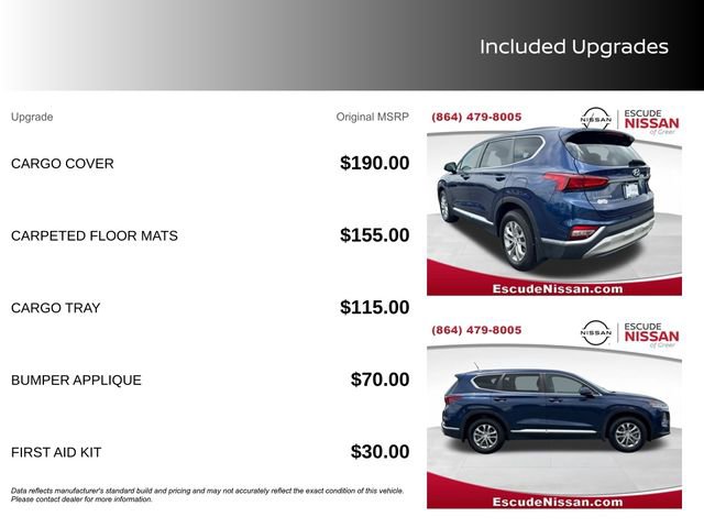Used 2020 Hyundai Santa Fe SE FWD image 13