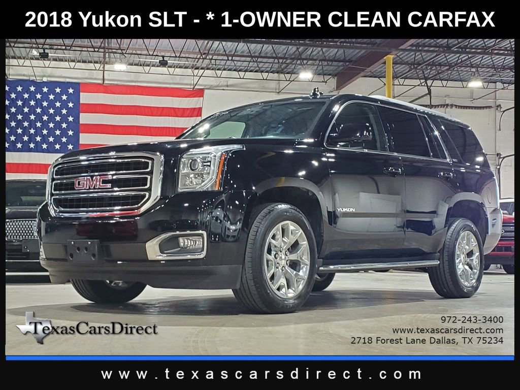 Used 2018 GMC Yukon SLT w/ Open Road Package image 1