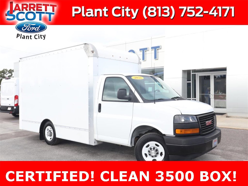 Used 2022 GMC Savana 3500 Work Van w/ Power Convenience Package image 1