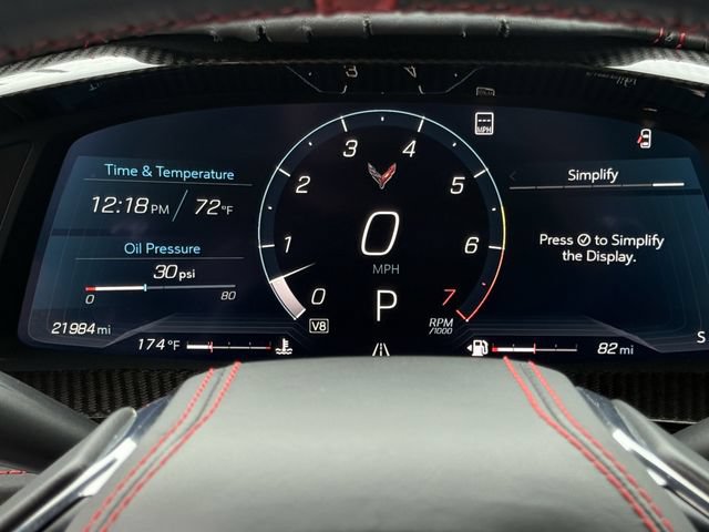 Used 2021 Chevrolet Corvette Stingray Premium Cpe w/ Z51 Performance Package RWD image 12