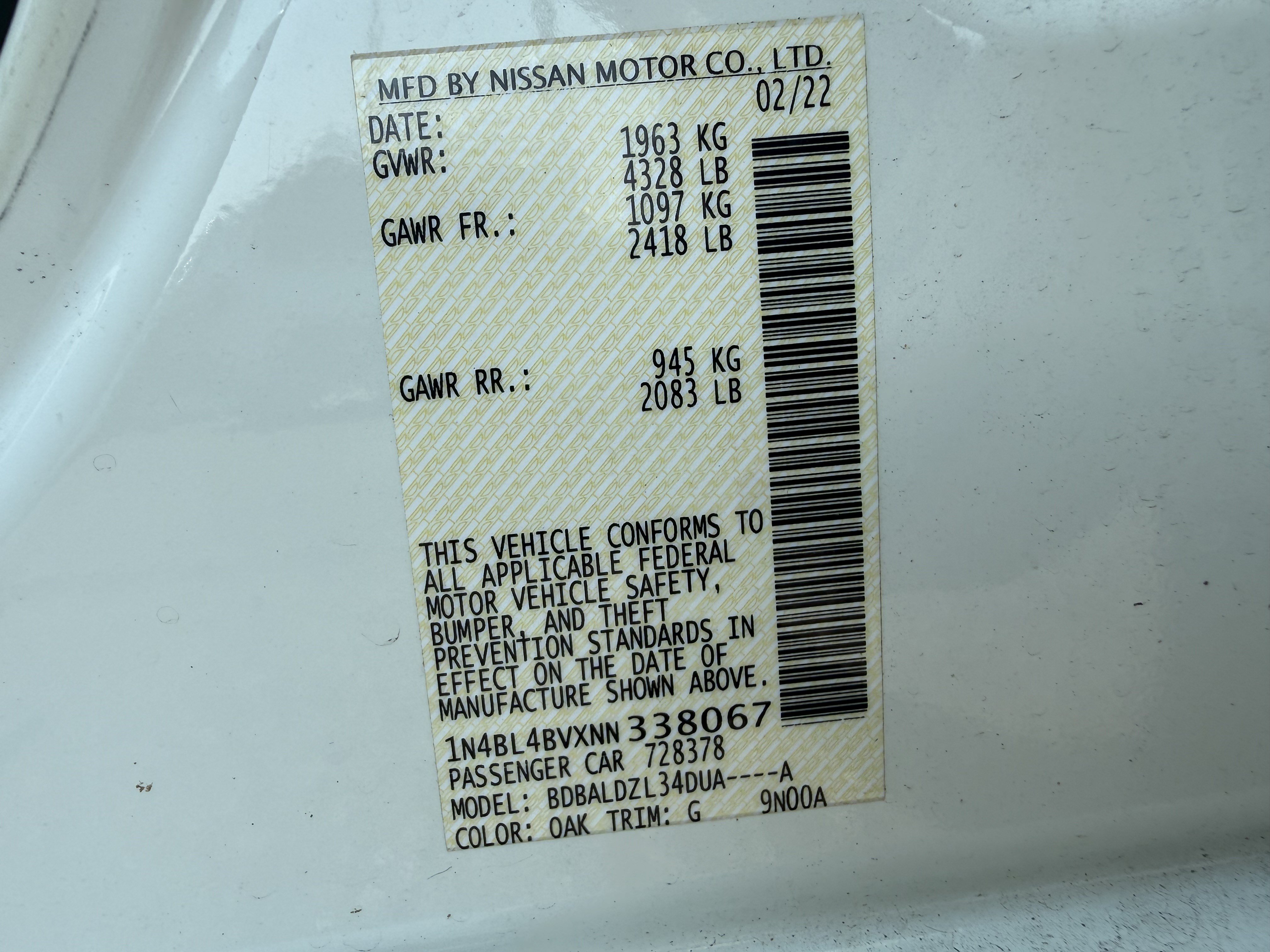 Used 2022 Nissan Altima 2.5 S FWD image 16