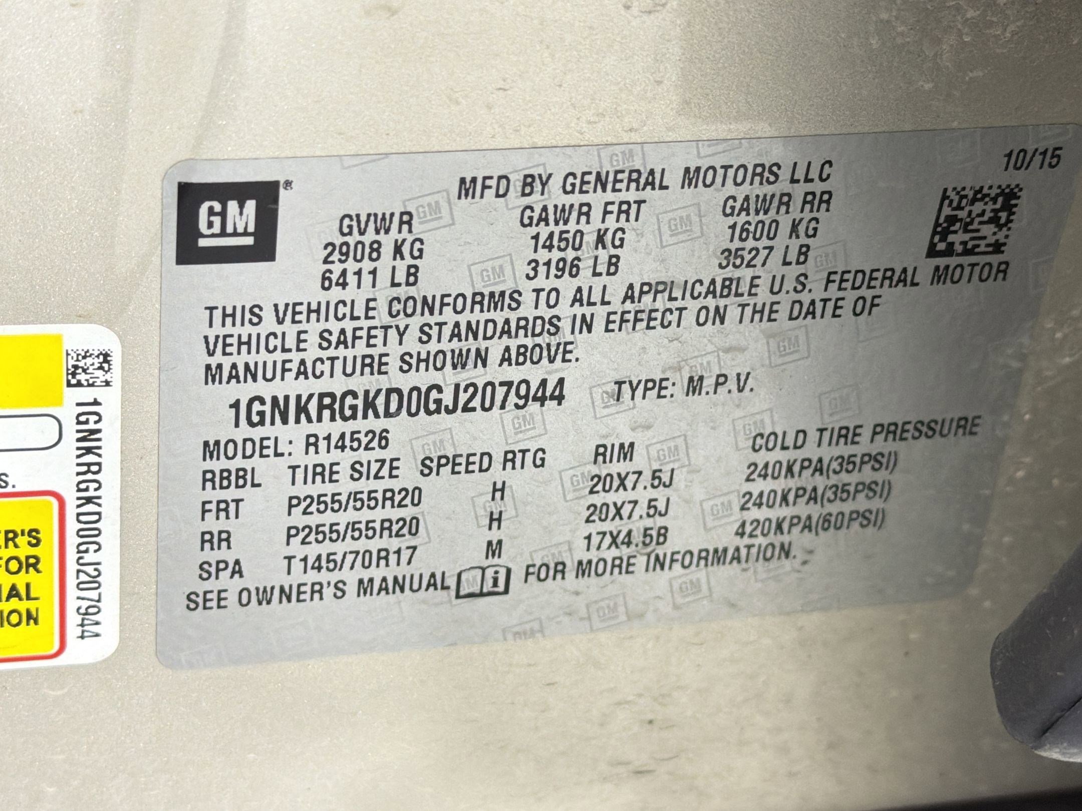 Used 2016 Chevrolet Traverse LT w/ Style and Technology Package image 16