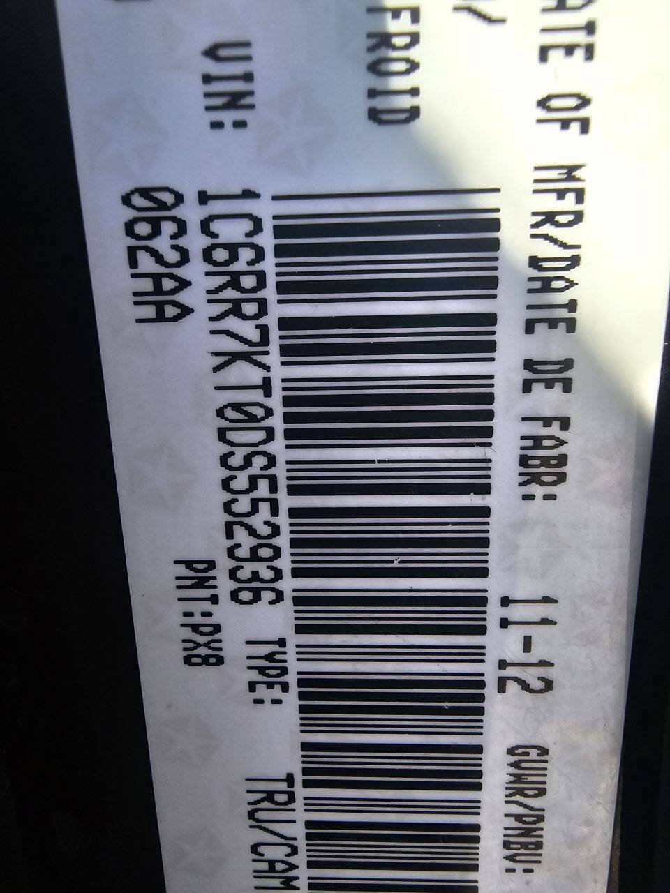 Used 2013 RAM 1500 ST w/ SXT Appearance Group AWD/4WD image 9