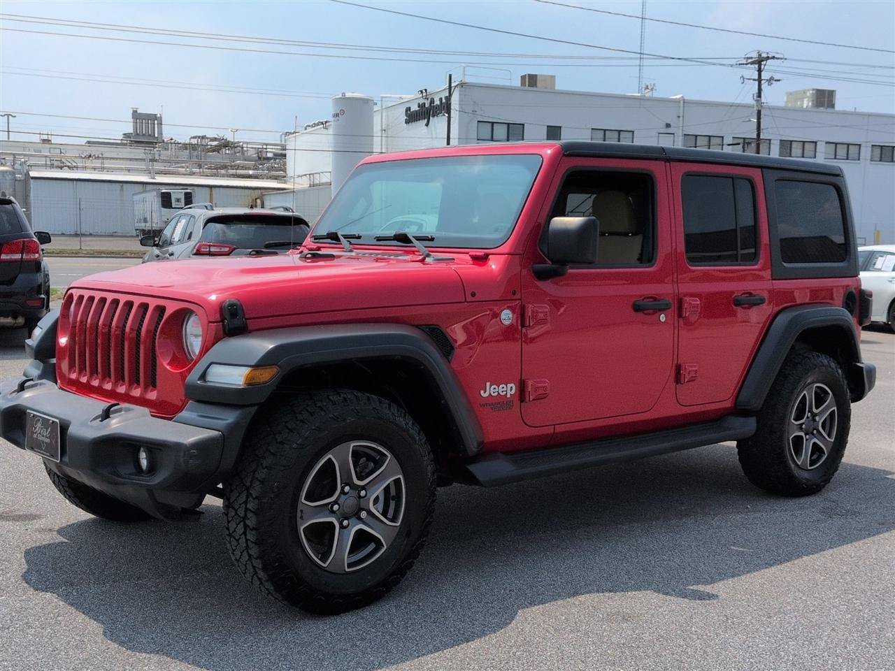 Used 2018 Jeep Wrangler Unlimited Sport S AWD/4WD image 7
