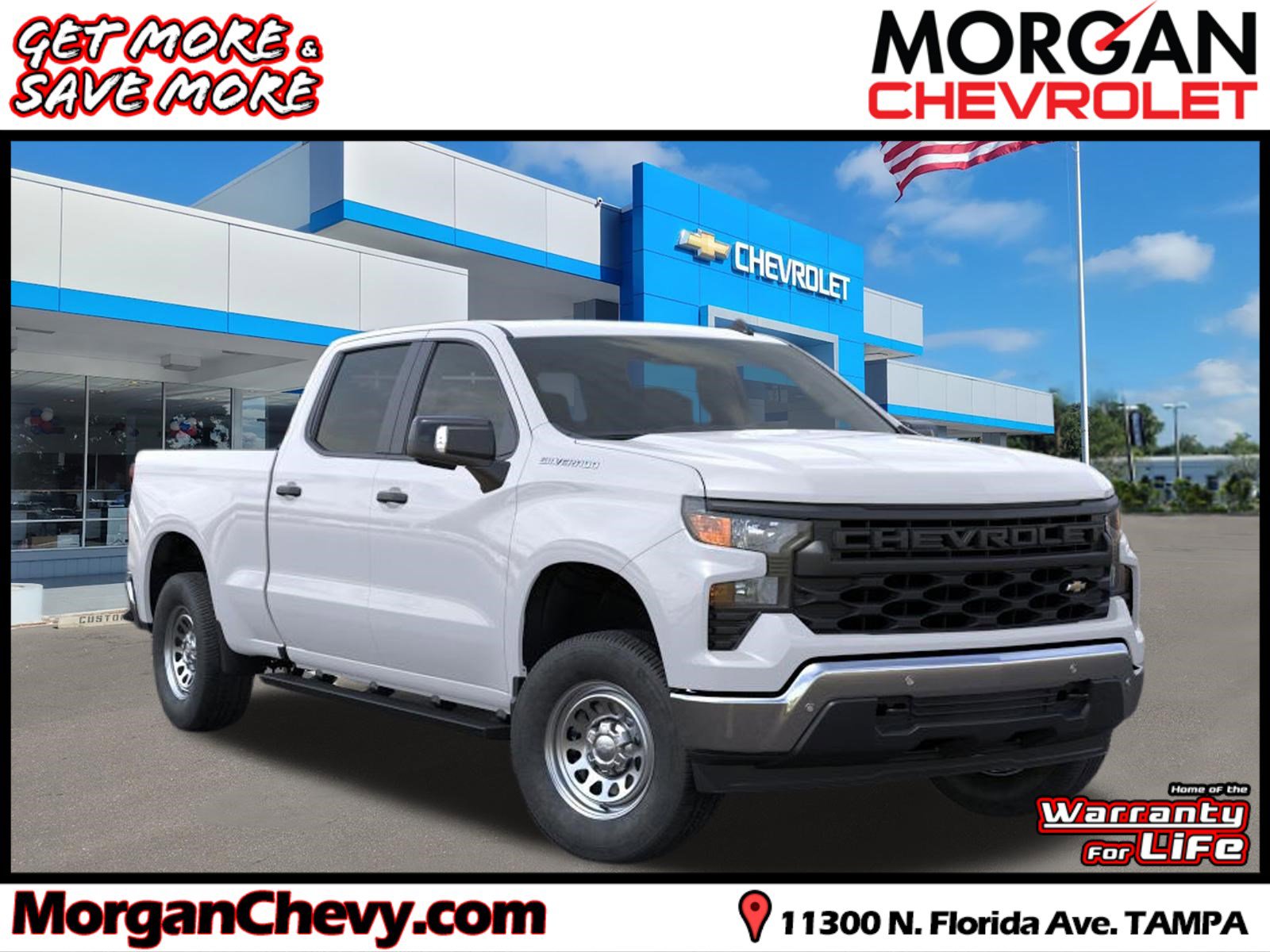 New 2026 Chevrolet Silverado 1500 W/T w/ WT Value Package RWD image 1