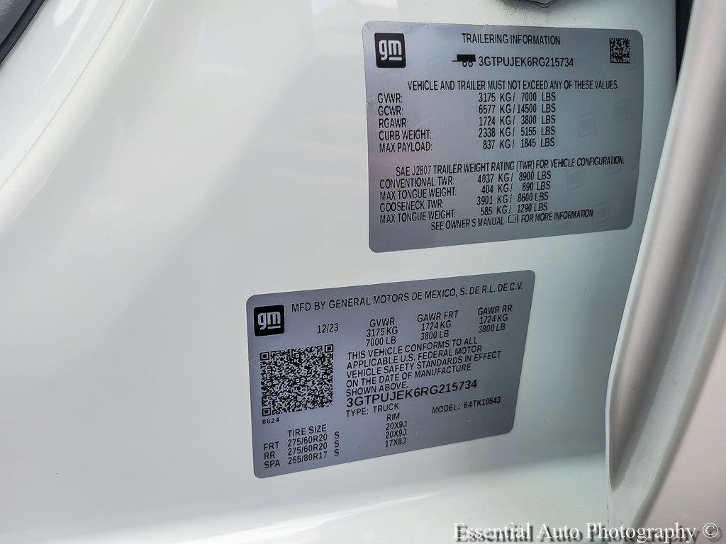 Certified 2024 GMC Sierra 1500 Elevation AWD/4WD image 27