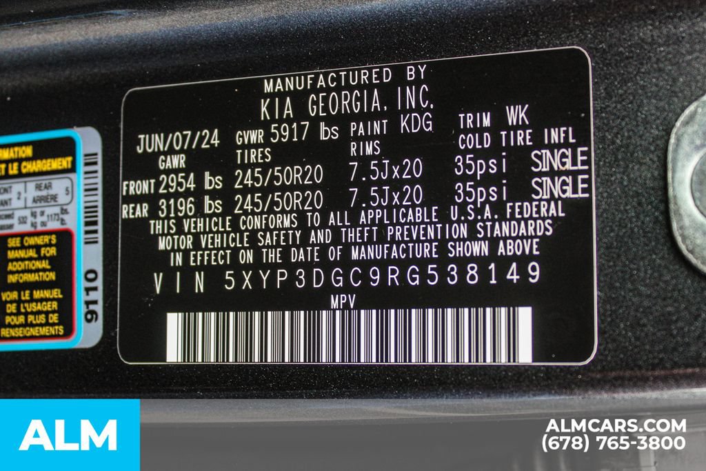 Used 2024 Kia Telluride EX X-Line AWD/4WD image 42