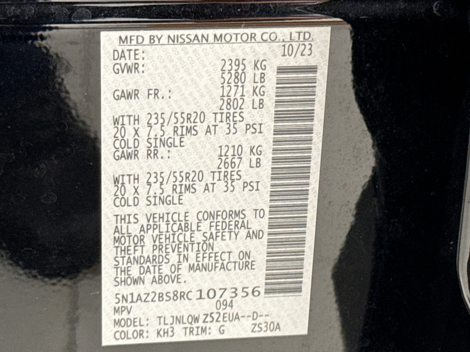 Used 2024 Nissan Murano SV w/ SV Midnight Edition Package image 22