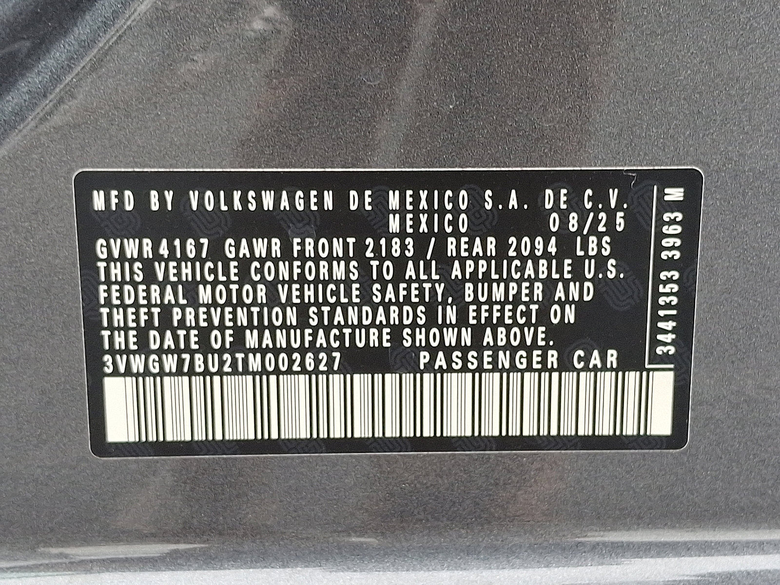 New 2026 Volkswagen Jetta SEL image 12