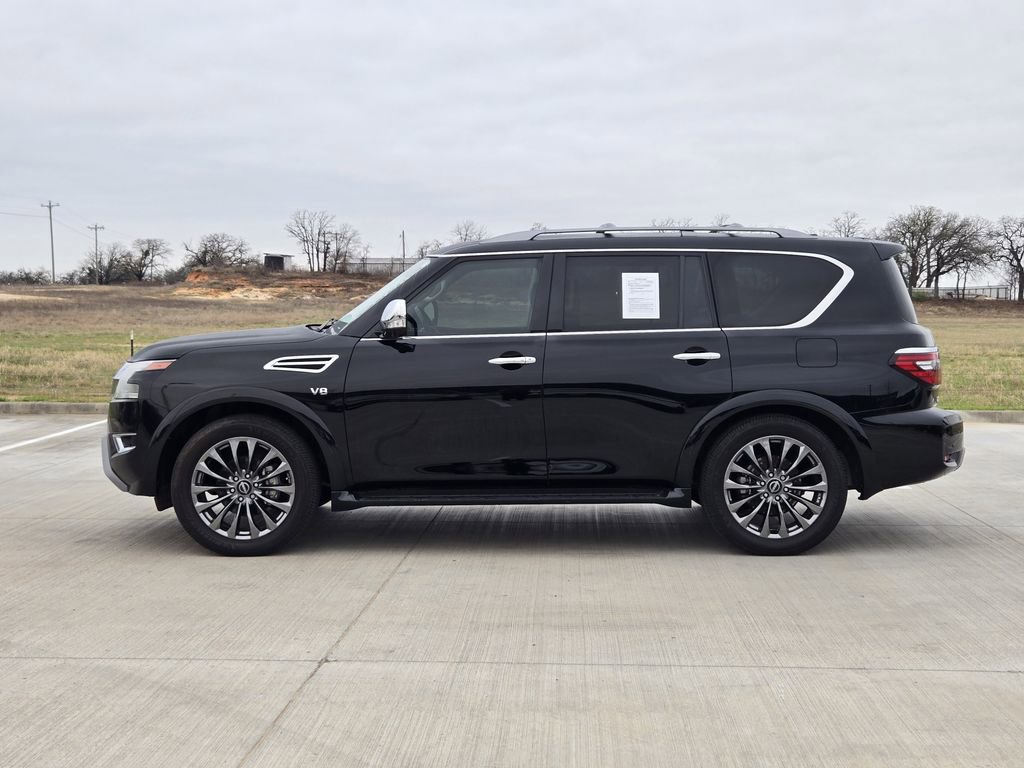 Used 2021 Nissan Armada Platinum w/ Captain's Chairs Package image 3