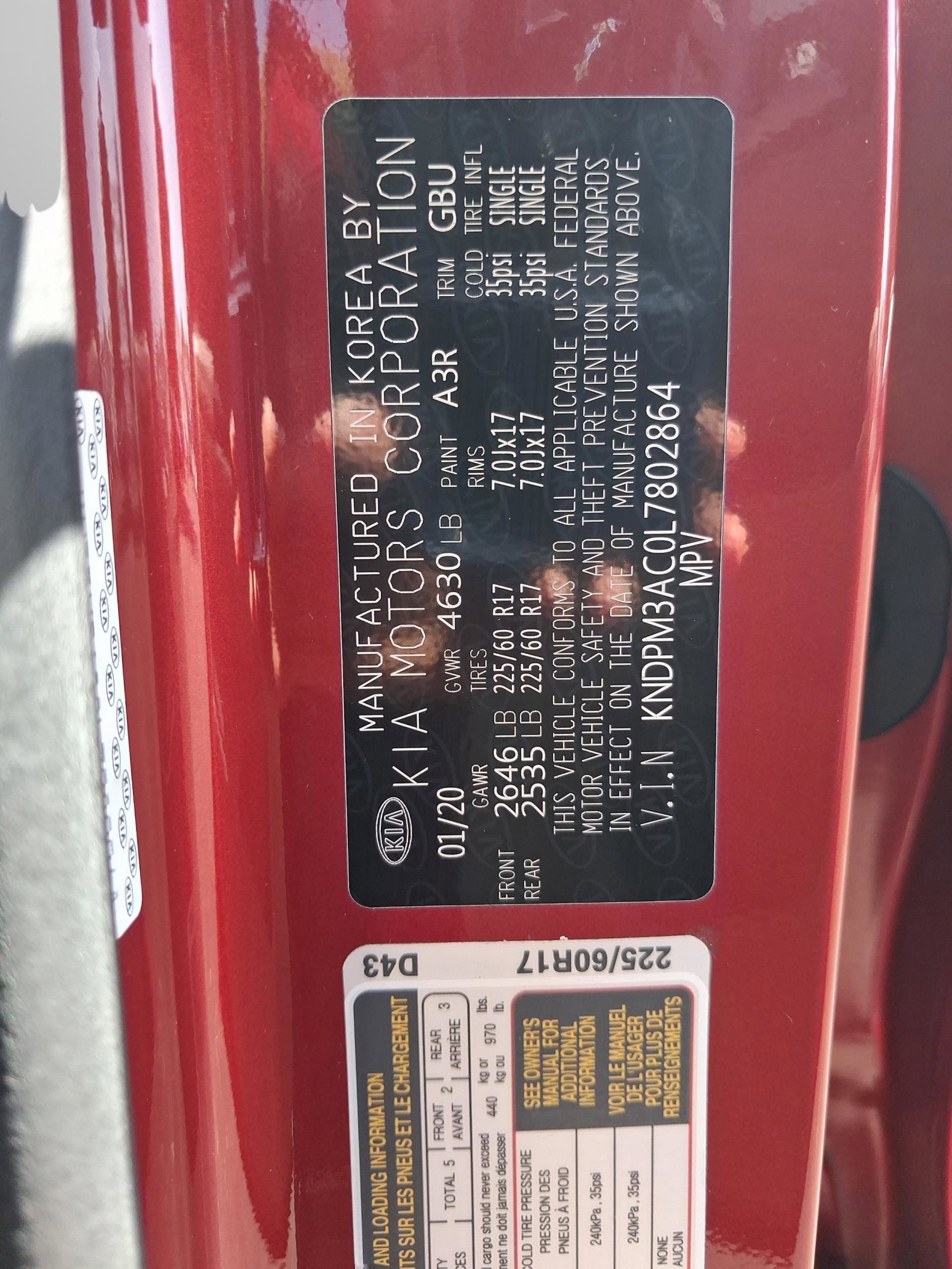 Used 2020 Kia Sportage LX image 41