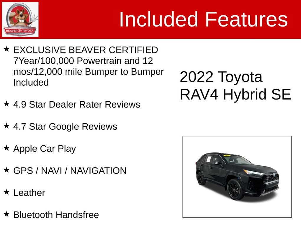 Used 2022 Toyota RAV4 SE AWD/4WD image 4