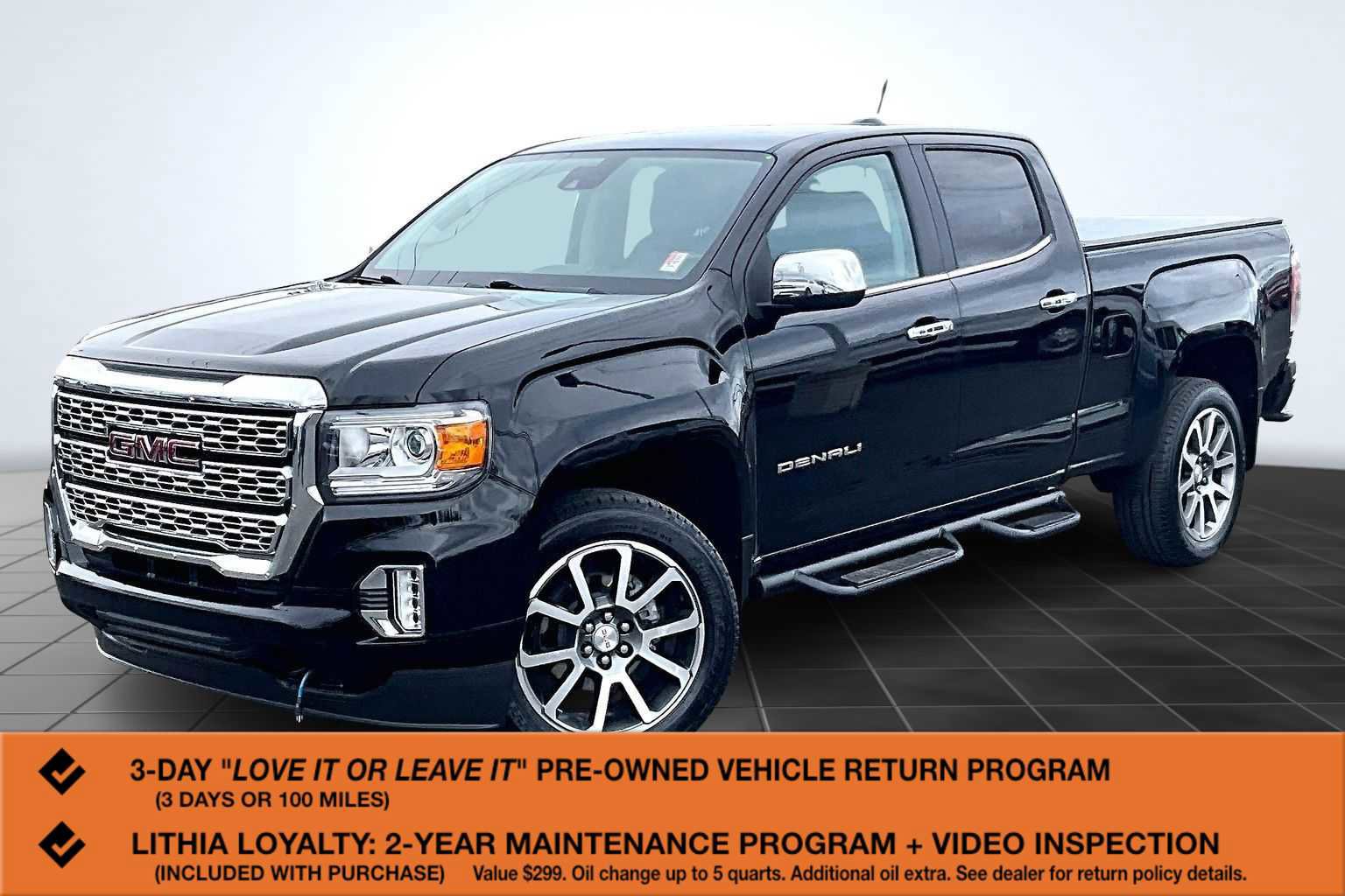 Used 2022 GMC Canyon Denali w/ Denali Black Edition Package image 1