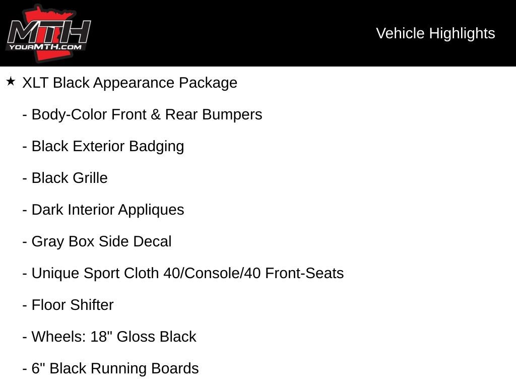 Used 2024 Ford F150 XLT w/ XLT Black Appearance Package image 5