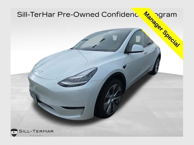 Used 2020 Tesla Model Y Long Range AWD/4WD image 1