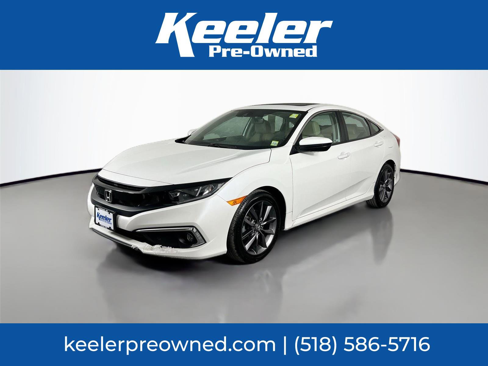 Used 2020 Honda Civic EX-L image 1