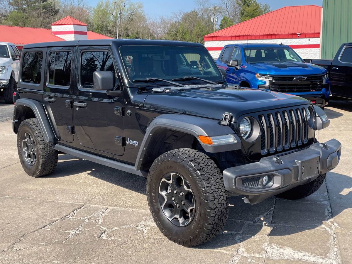 Used 2021 Jeep Wrangler Unlimited Rubicon 4xe w/ Safety Group AWD/4WD image 2