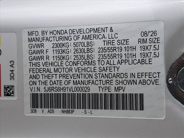 New 2027 Honda CR-V Sport Touring image 17