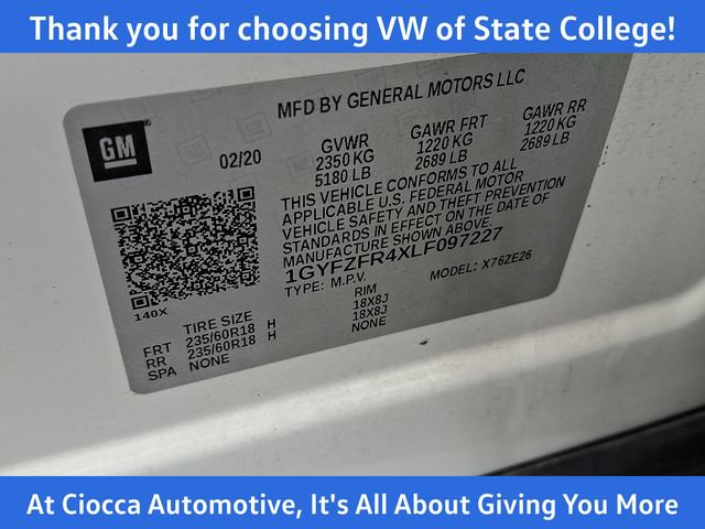 Used 2020 Cadillac XT4 Sport w/ Driver Awareness Package AWD/4WD image 30