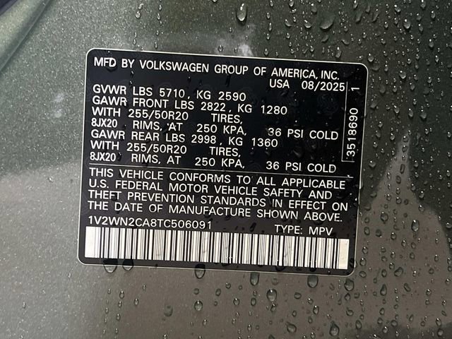 New 2026 Volkswagen Atlas SE image 26