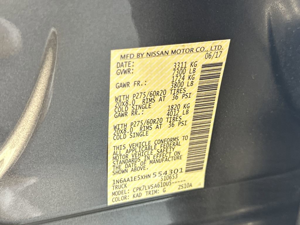 Used 2017 Nissan Titan SL image 40