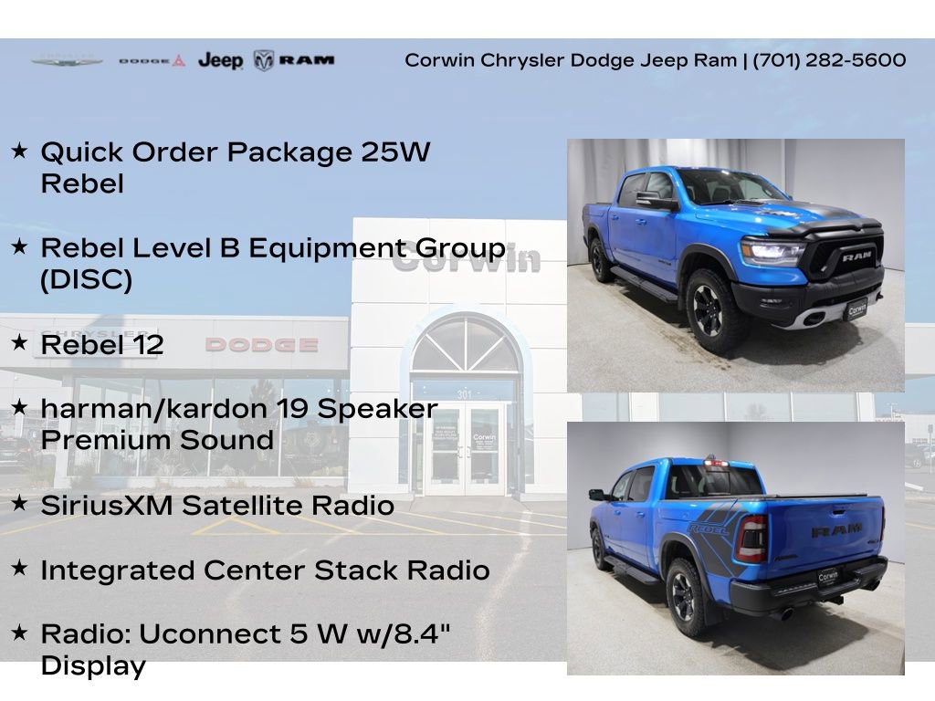 Used 2022 RAM 1500 Rebel w/ Rebel Level B Equipment Group image 15
