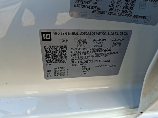 Certified 2025 GMC Sierra 1500 SLT image 31