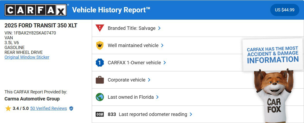 Used 2025 Ford Transit 350 XLT image 24