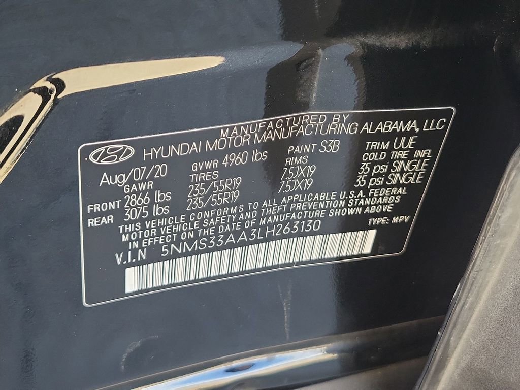 Used 2020 Hyundai Santa Fe SEL w/ Cargo Package image 34