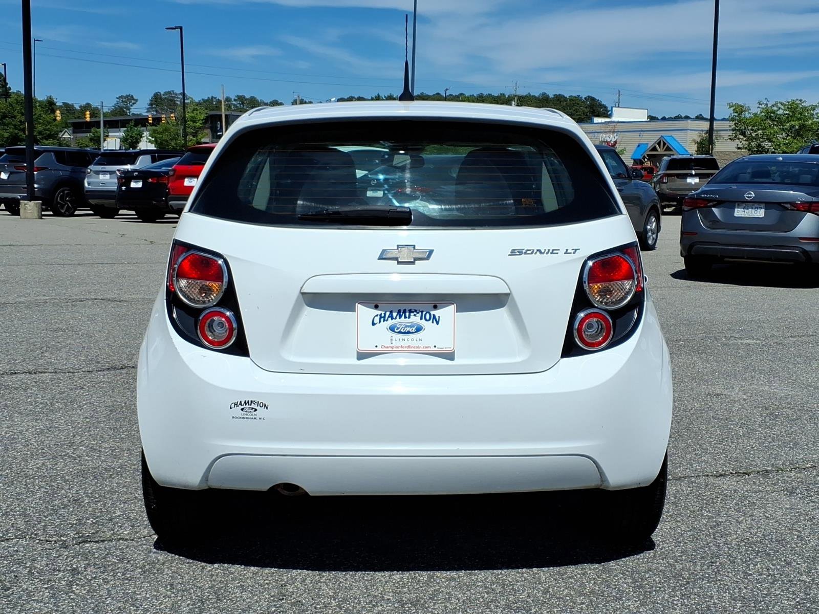 Used 2013 Chevrolet Sonic LT w/ Wheels and Fog Lamp Package FWD image 23