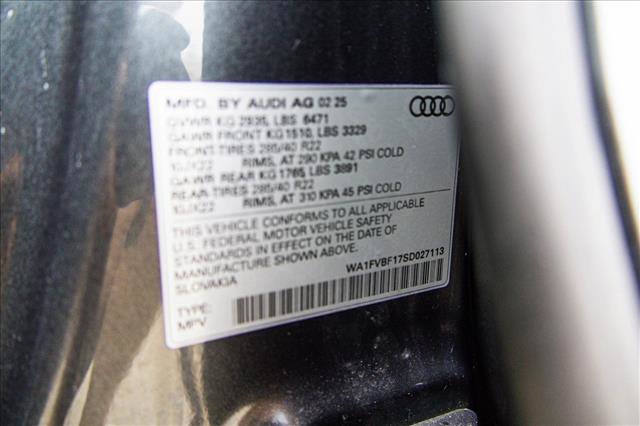 Certified 2025 Audi Q8 Prestige w/ Prestige Package AWD/4WD image 29