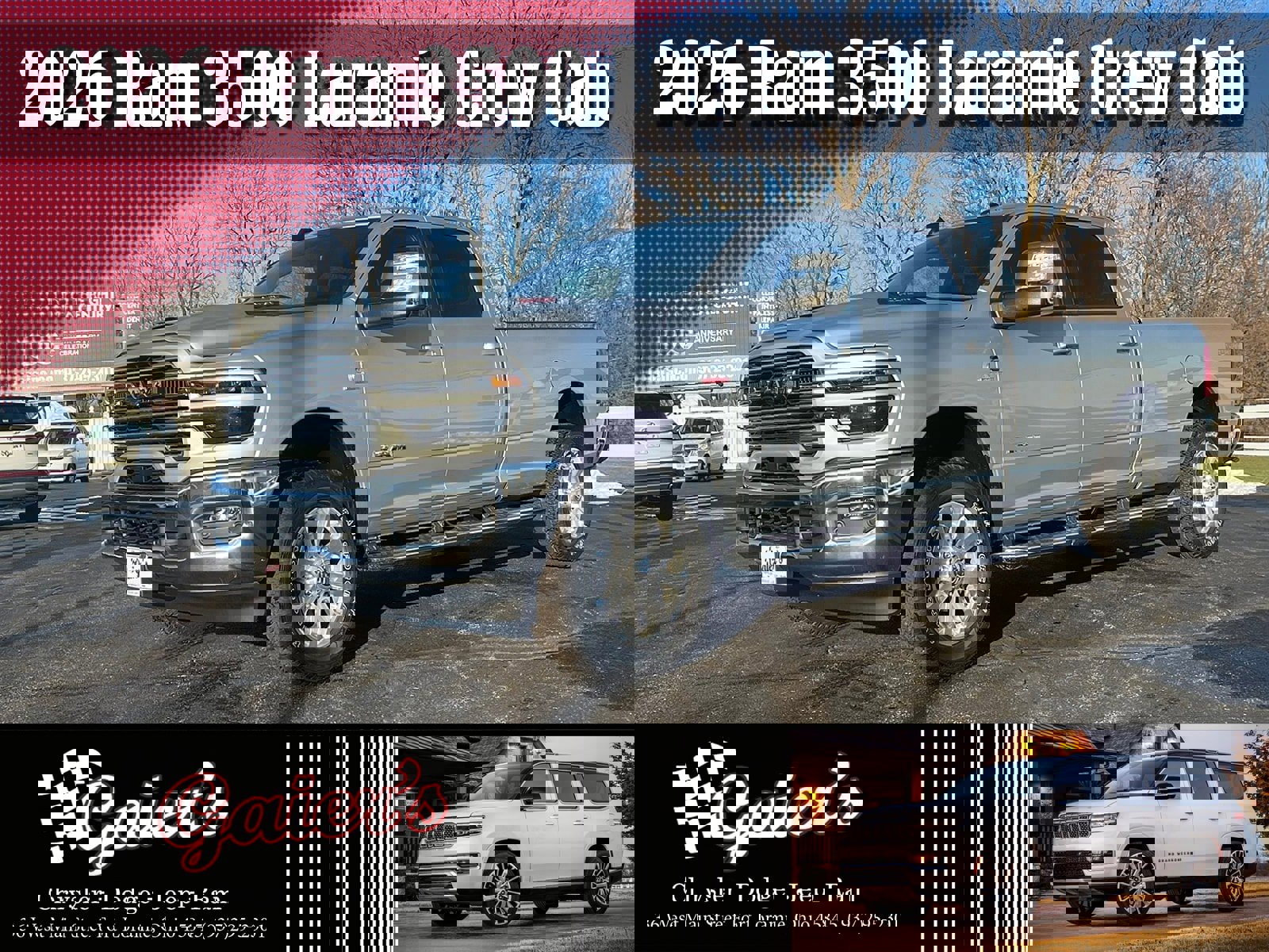 New 2026 RAM 3500 Laramie w/ Sport Appearance Package image 1