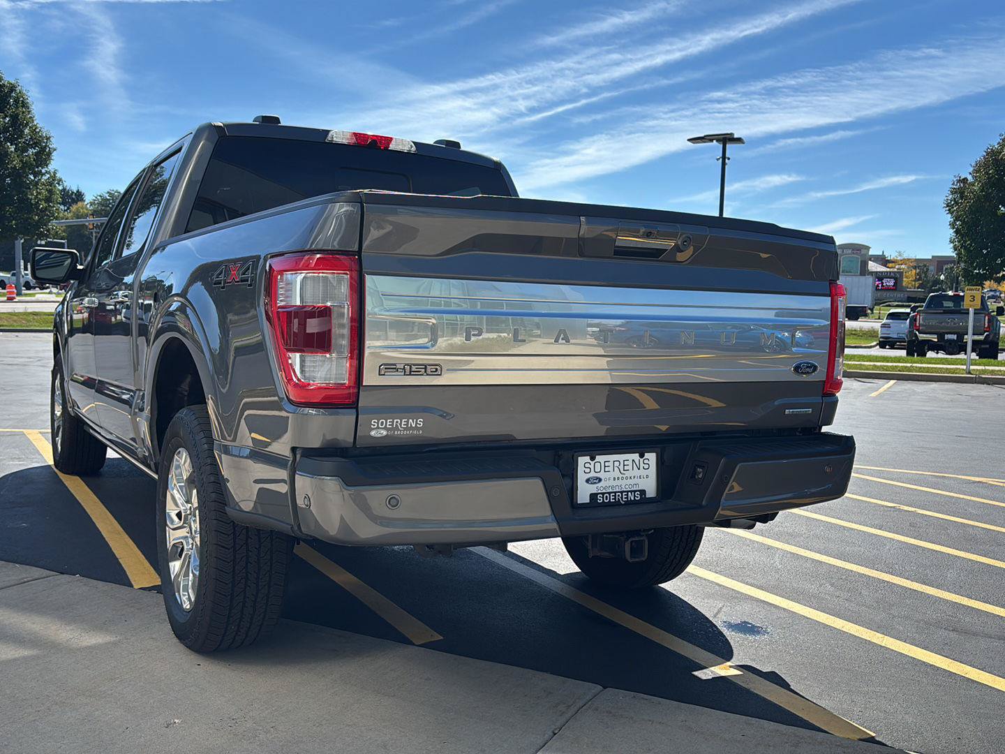 Used 2021 Ford F150 Platinum w/ Equipment Group 701A High AWD/4WD image 29