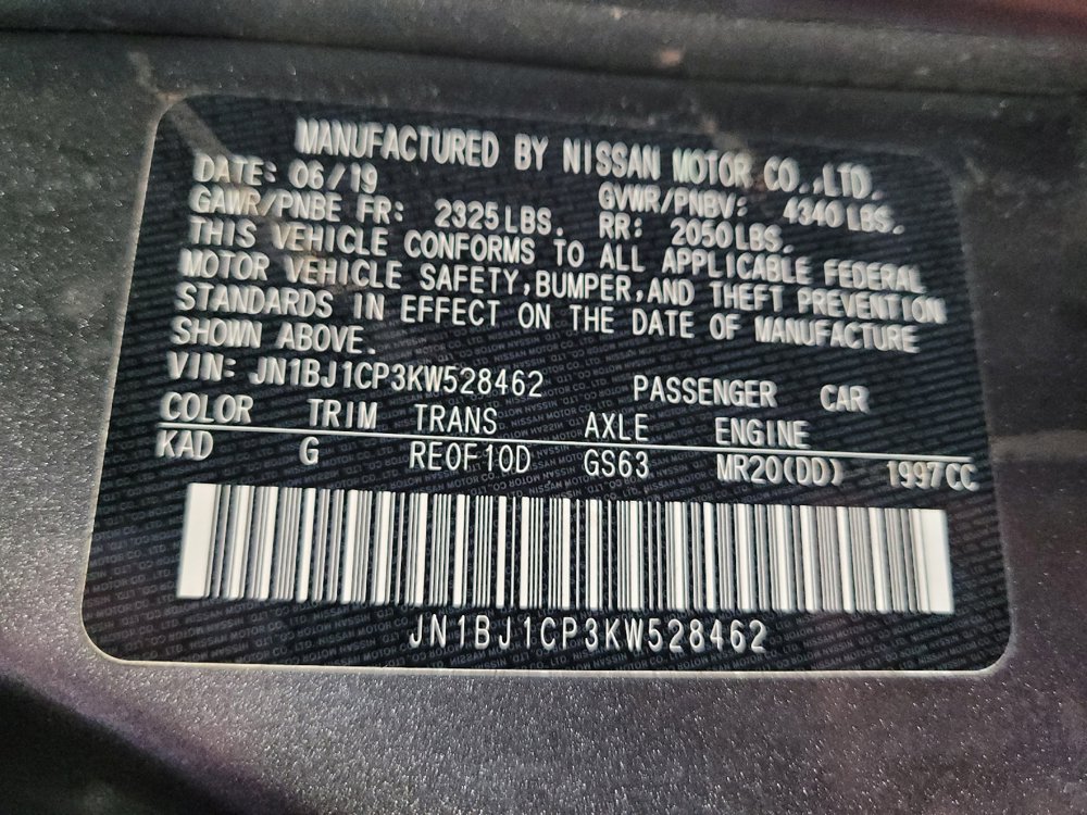 Used 2019 Nissan Rogue Sport S w/ Appearance Package FWD image 33