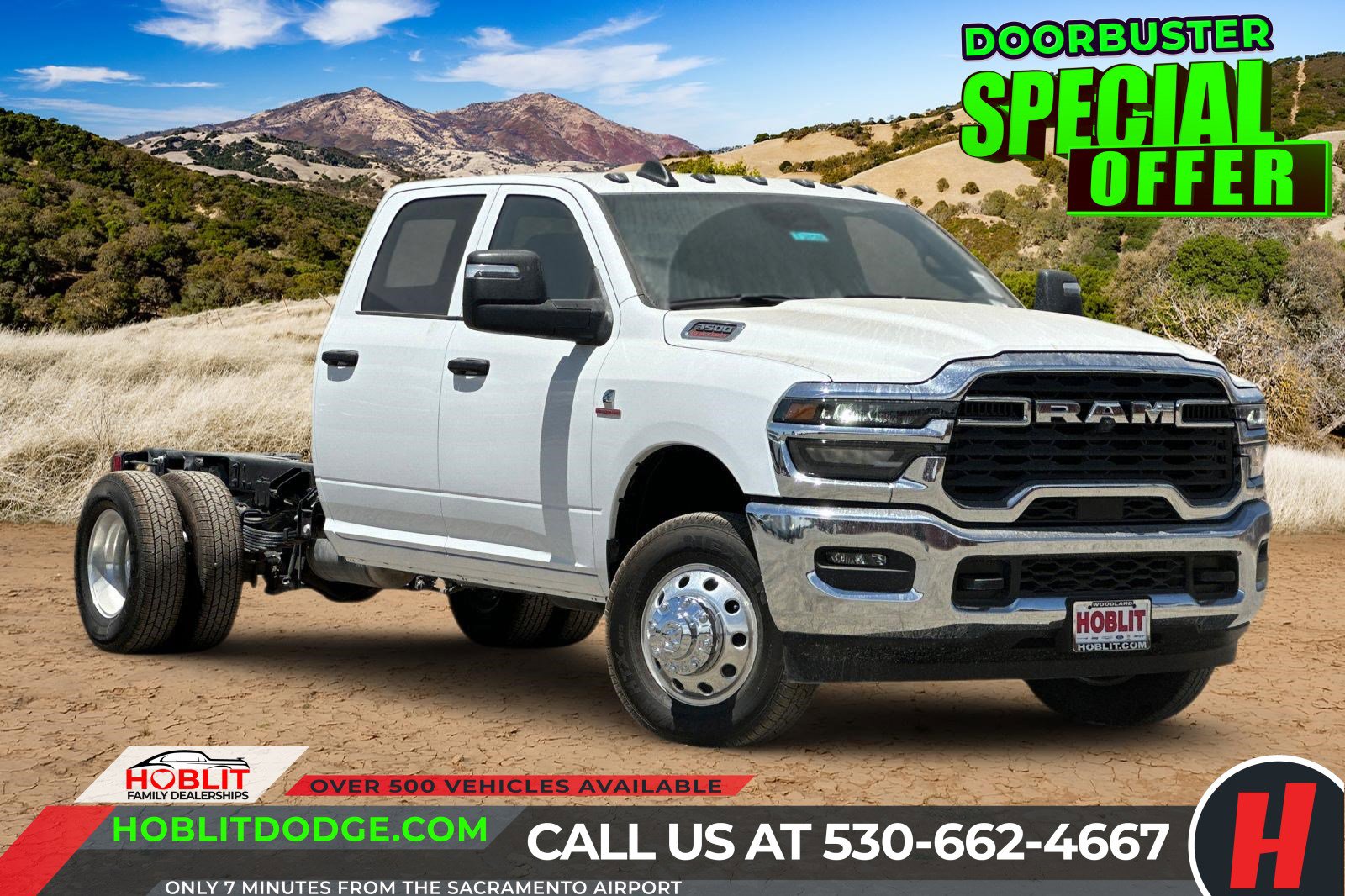 New 2025 RAM 3500 Tradesman w/ Chrome Appearance Group