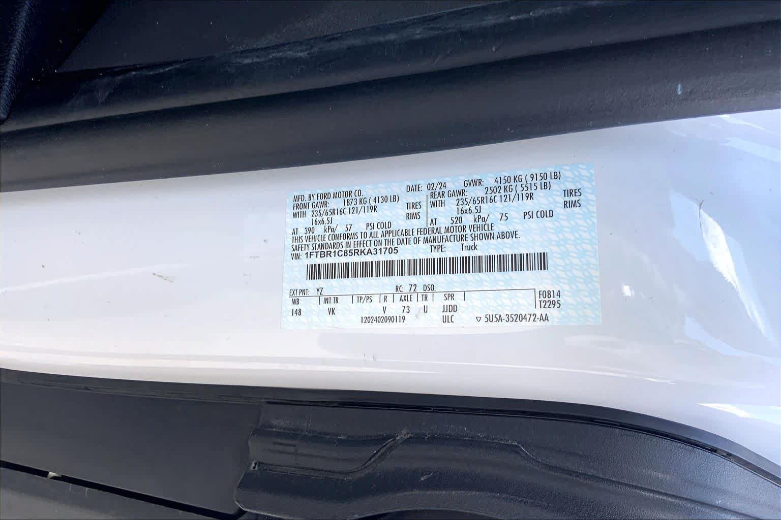 Used 2024 Ford Transit 250 148 Medium Roof RWD image 35