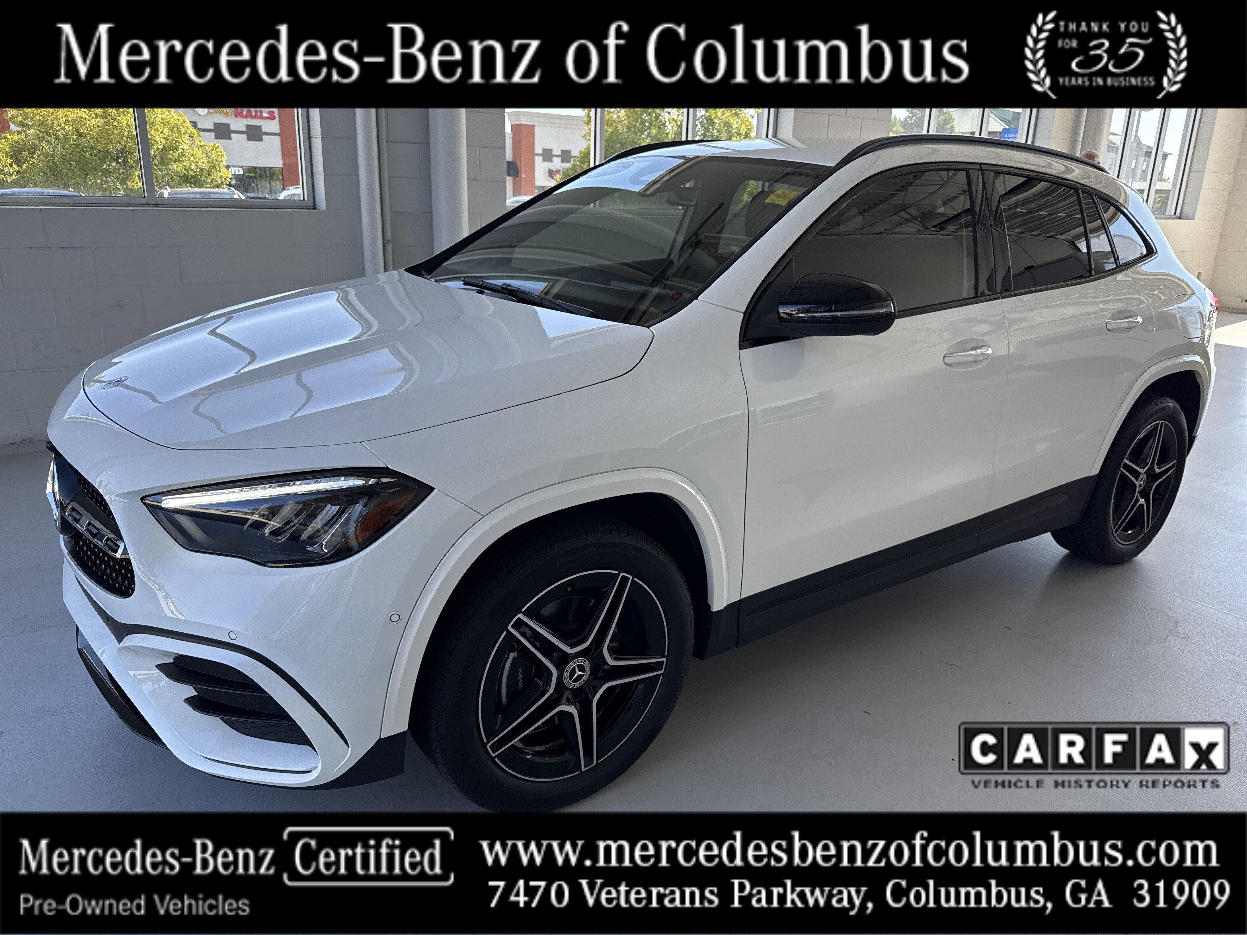 Certified 2025 Mercedes-Benz GLA 250